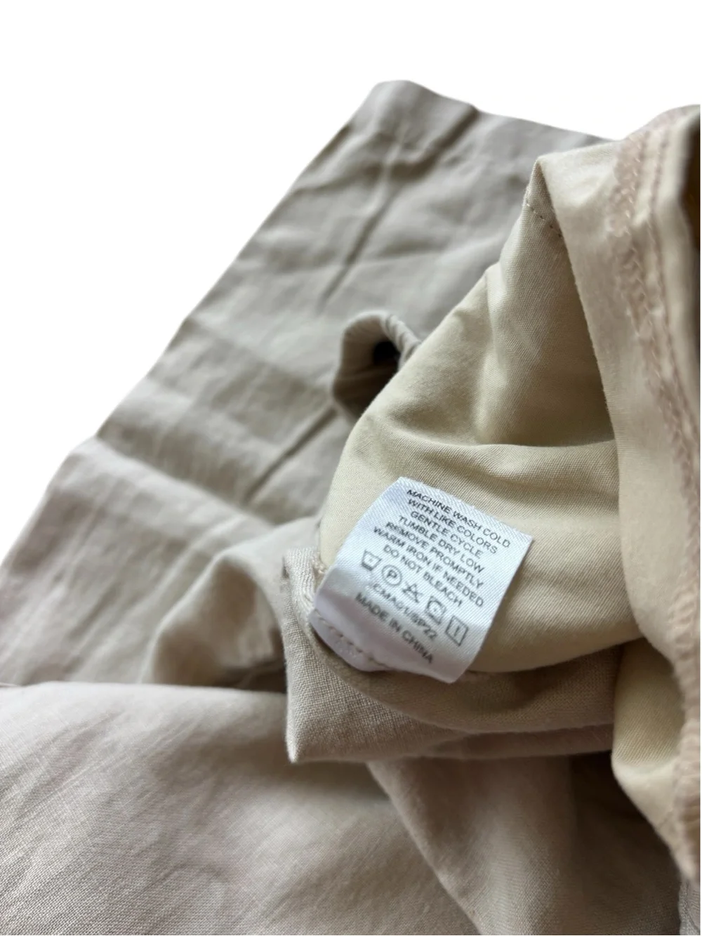 Quince 100% European Linen Pants Flax Beige Small Quiet Luxury Neutral Pull on